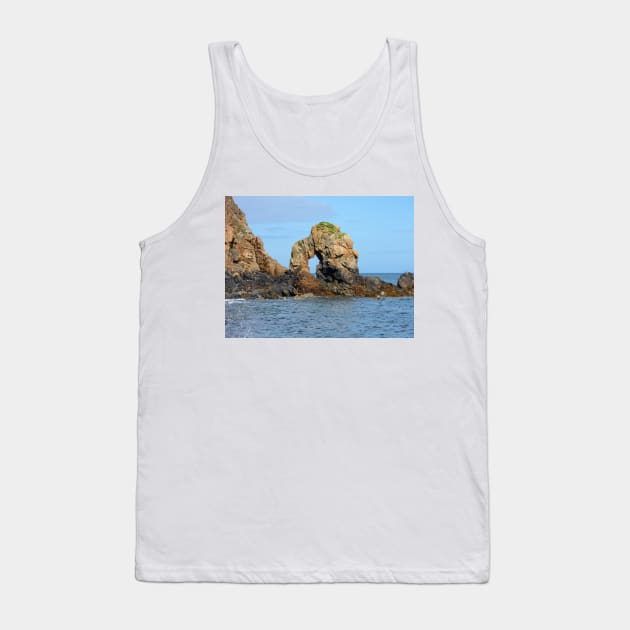 Les Fontaines Bay, Sark Tank Top by HazelWright